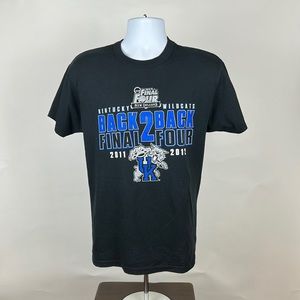 Kentucky basketball back to back final four tee.